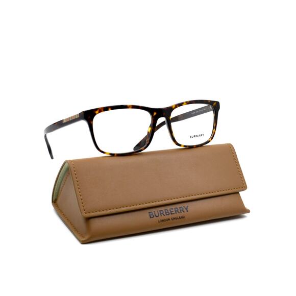 NEW BURBERRY BE2334 3002 ELM DARK HAVANA AUTHENTIC EYEGLASSES FRAME - Picture 1 of 15